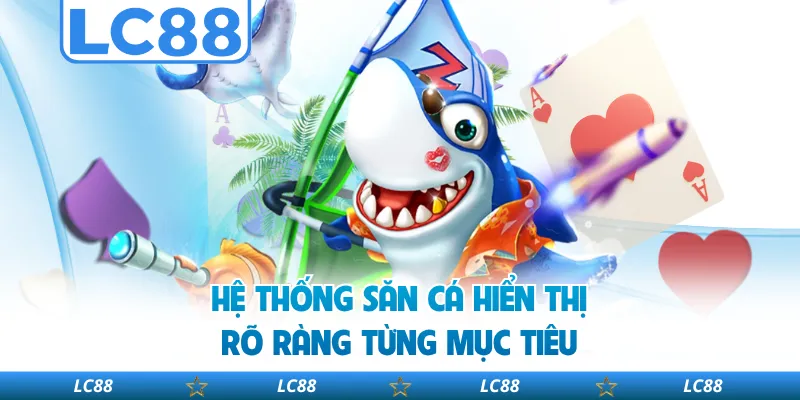 Hệ Thống Săn Cá Hiển Thị Rõ Ràng Từng Mục Tiêu